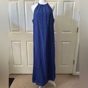 A New Day Crochet Lace Halter Maxi Dress, Large